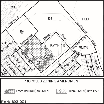Proposed Rezoning Location Map