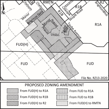 Proposed Rezoning Location Map