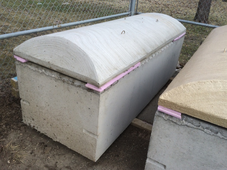 Sealing Concrete Vault