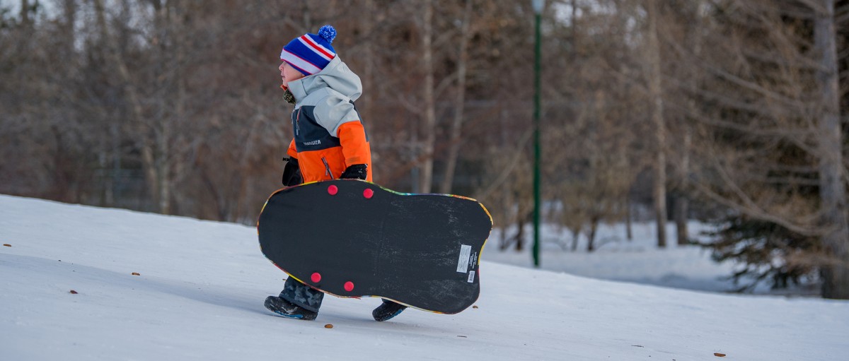 Tobogganing