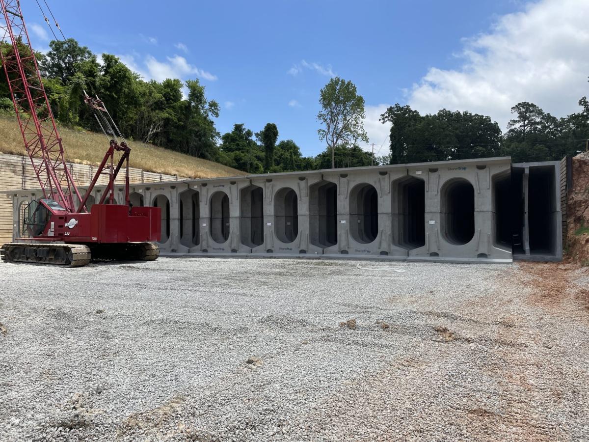 underground storm water storage example