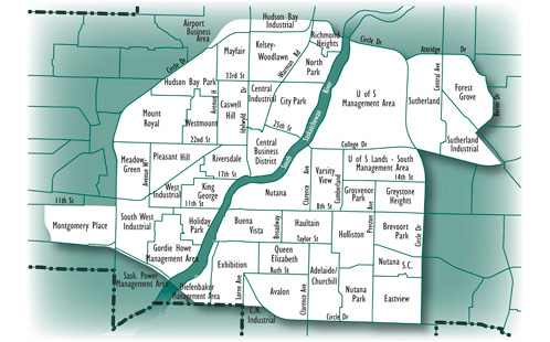Vacant Lot Established Neighbourhoods Map