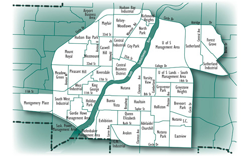 city of saskatoon neighbourhood map Vacant Lot Adaptive Reuse Strategy Saskatoon Ca city of saskatoon neighbourhood map