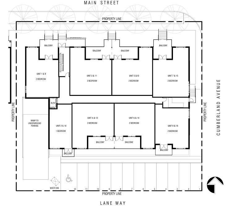 Site Plan 1414/1416 Main Street 