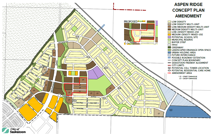 Concept Plan Amendment Area