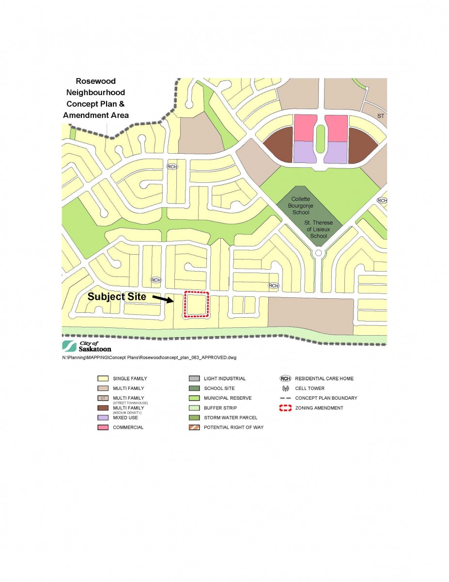 Concept Plan Amendment Area