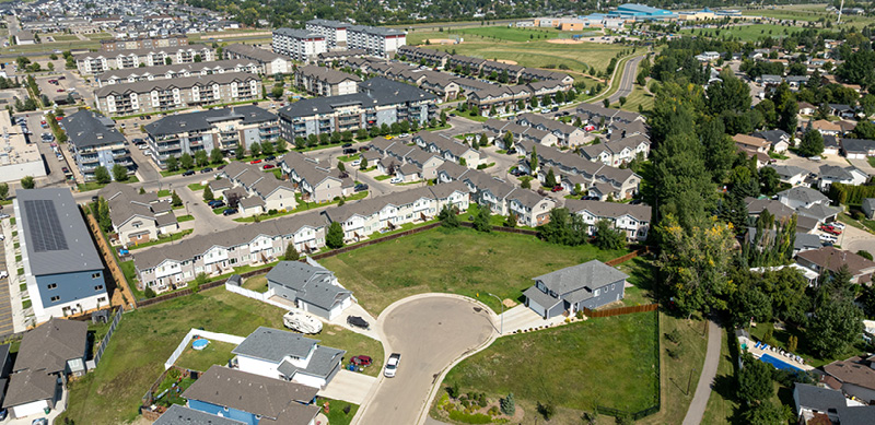Open Market Aerial Image