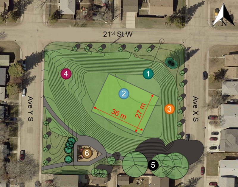 Cahill Park Numbered Renderings