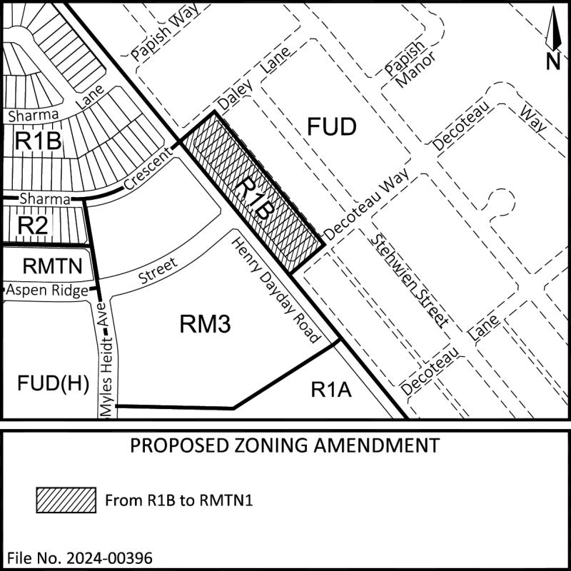 Proposed Zoning Amendment - From R1B to RMTN1