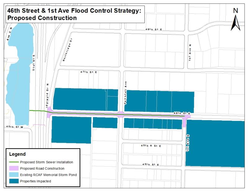 46th Street Construction Map