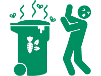 Stinky green cart