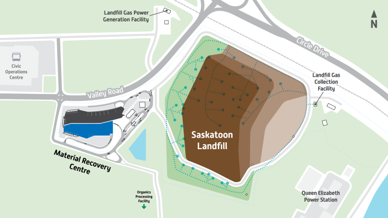 MRC Landfill Map