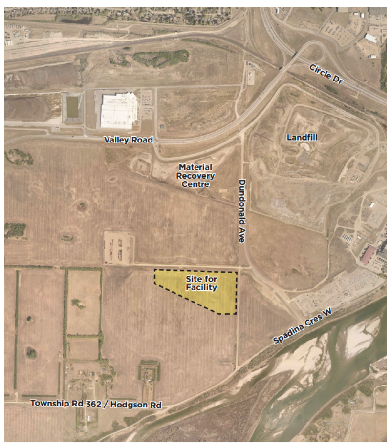 Organics Processing Facility Map