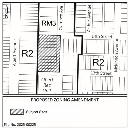 Rezoning Location Map