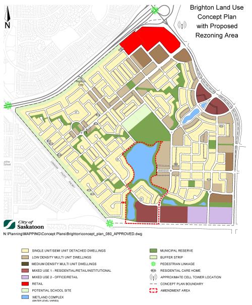 Concept Plan Amendment Area