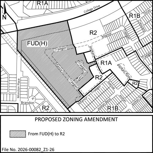 June 8, 2026 - Proposed Zoning Amendment From FUD (H) to R2