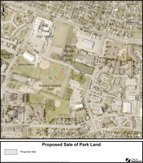 Proposed Sale of Park Land