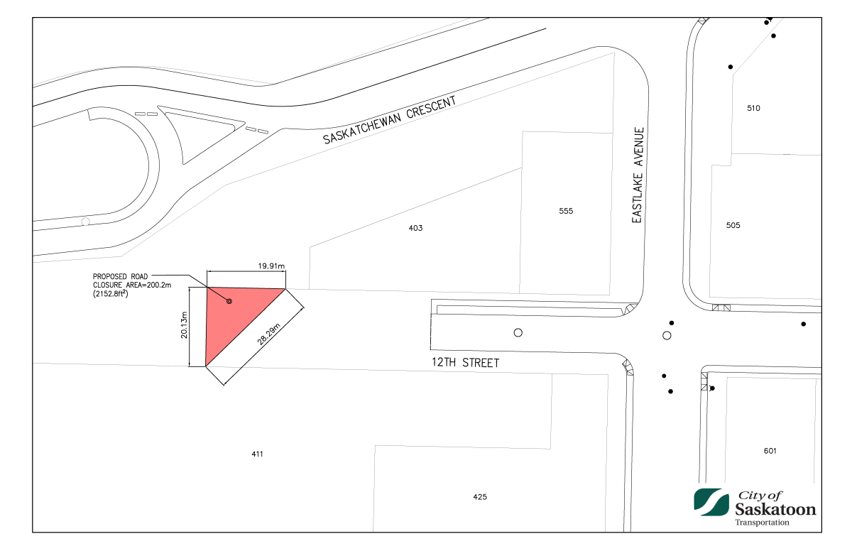 12th Street Closure - Public Notice Drawing