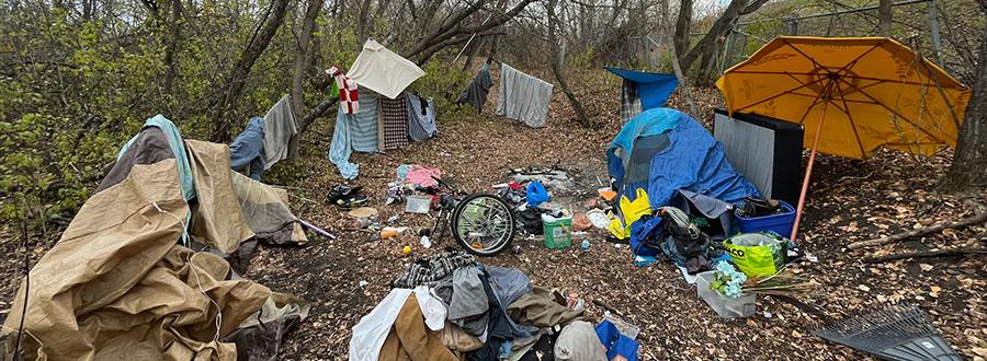 an encampment