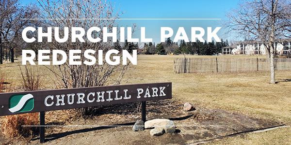 Churchill Park east entrance