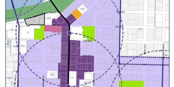 Nutana Corridor Plan area