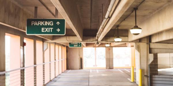 empty parking lot