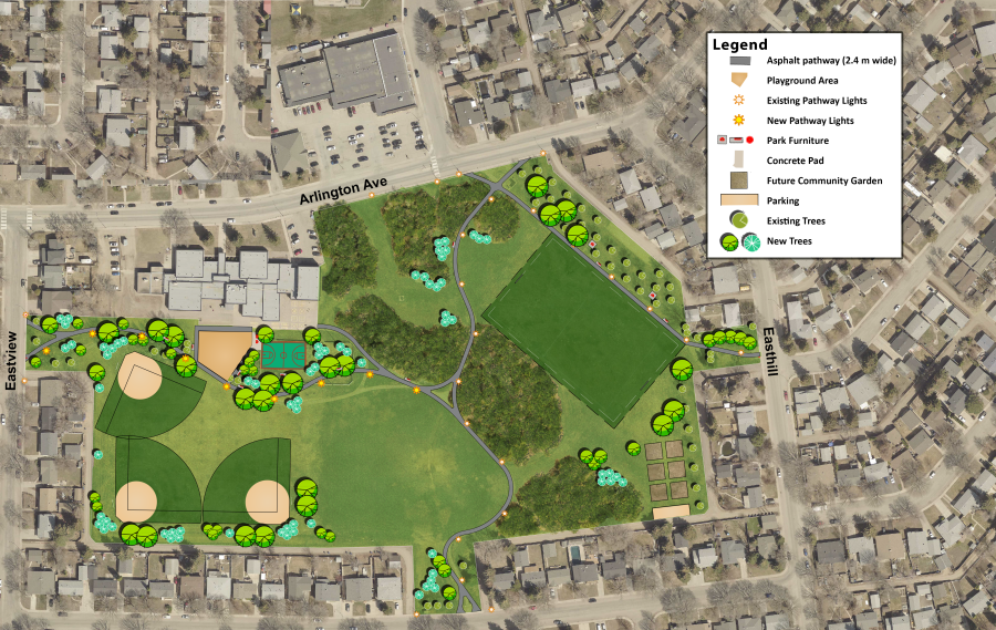 Kistikan Park Concept Plan
